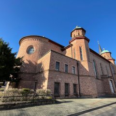 Bild von der Kirche in Hainstadt