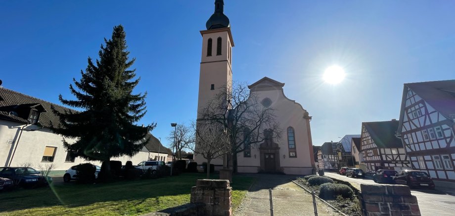 Bild von der Kirche in Klein-Krotzenburg